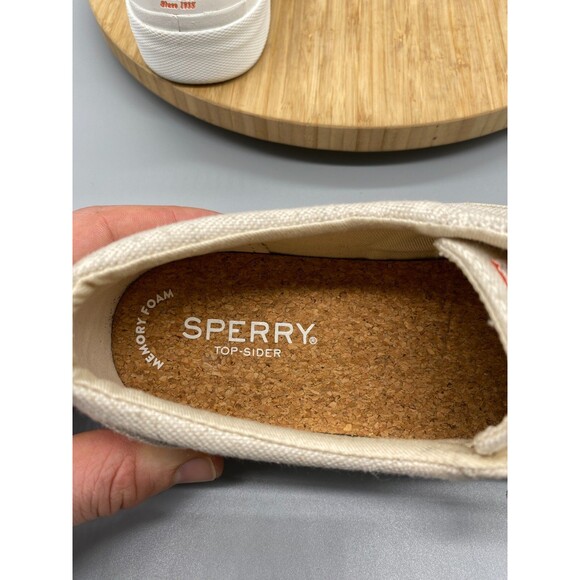 SPERRY Shoes Beige Casual Sneakers Southwestern Aztec STS87010 Womens Size 6 - Picture 10 of 12